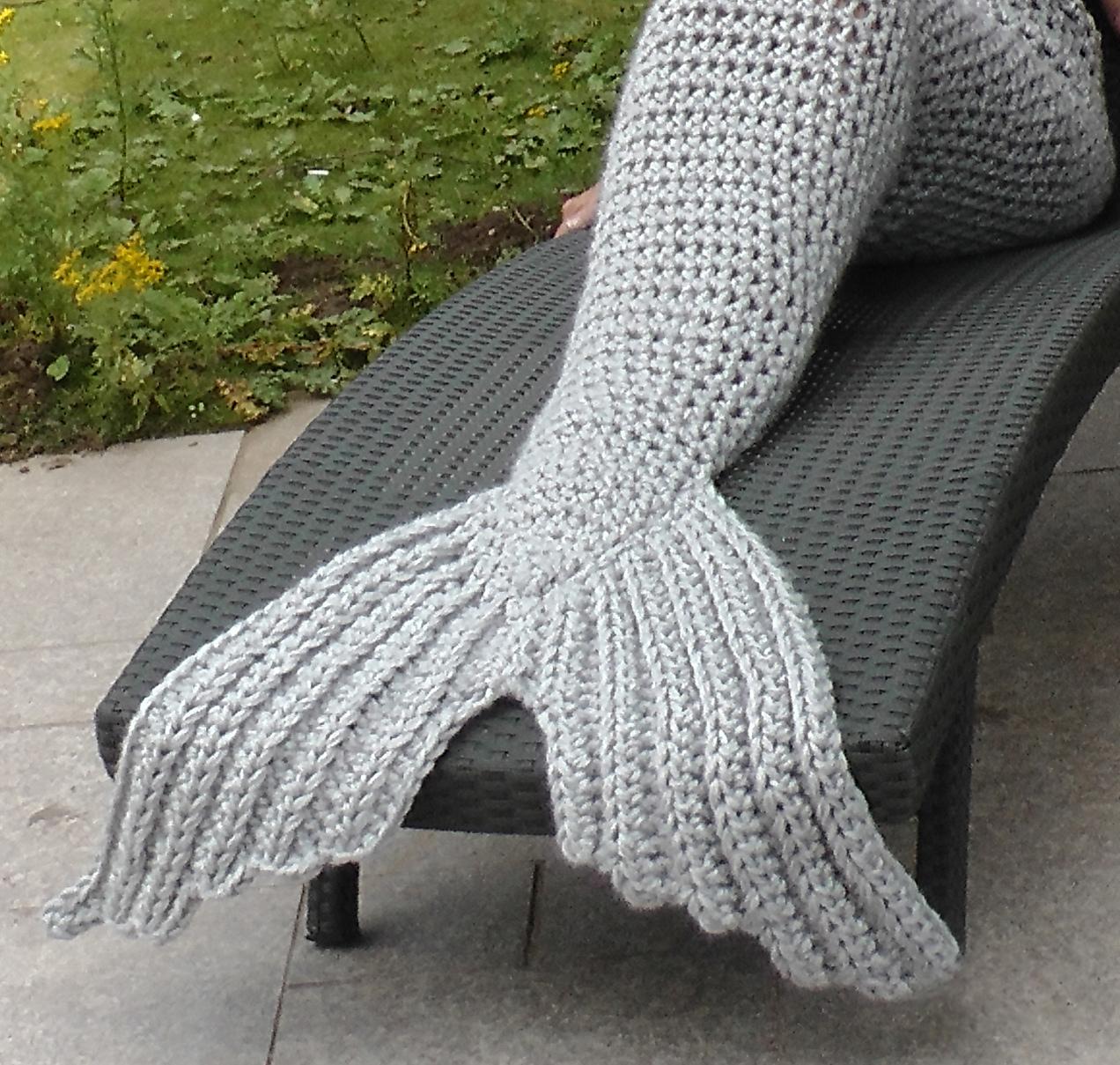 Madison Mermaid Tail Blanket
