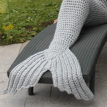 Madison Mermaid Tail Blanket