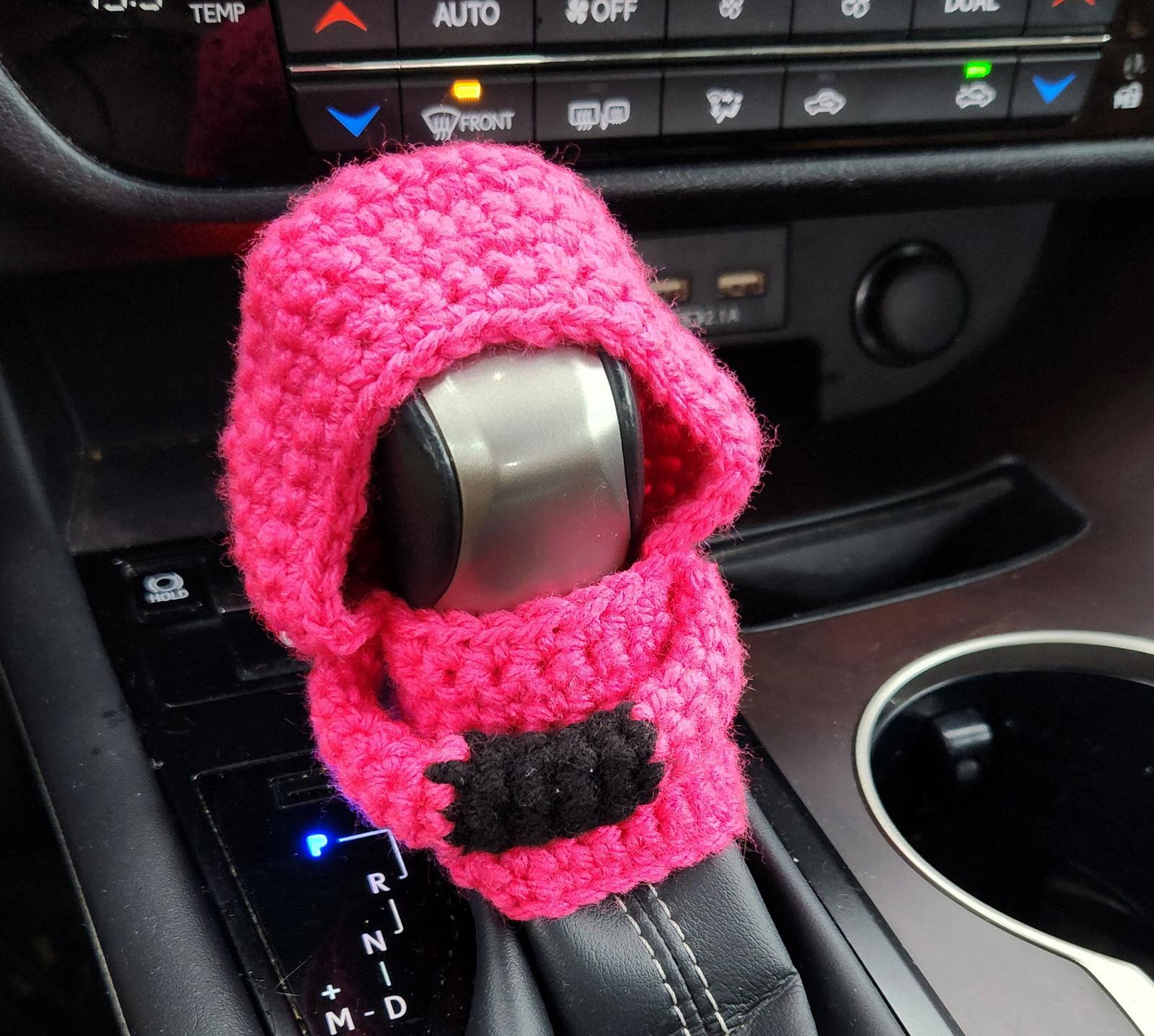 Gear Shift Pink Car Hoodie
