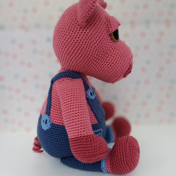Crochet Amigurumi Toy Pig Pattern - Ziggy the Piggy