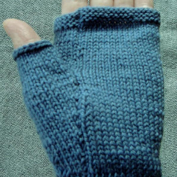 Penguin fingerless gloves