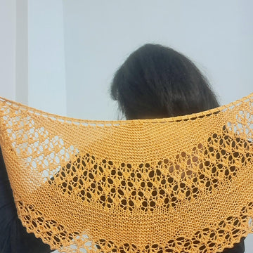 First Spring Hue Shawl