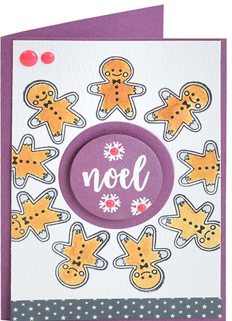 Sizzix Clear Stamps By Katelyn Lizardi - Winter Phrases