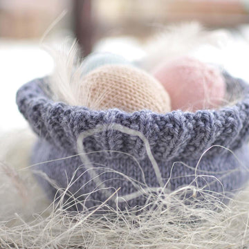 Easter Nest With The Eggs