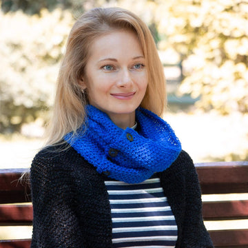 Knitting Pattern Alpaca neck warmer