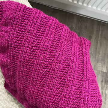 Ladder Baby Knit Blanket