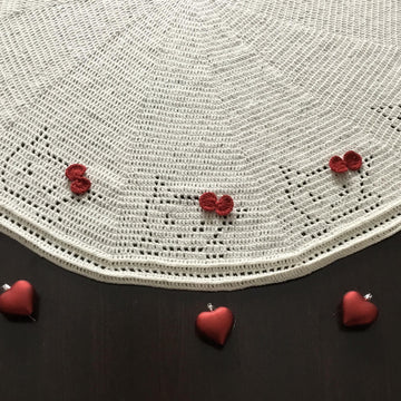 Kitty Cat Round Blanket Pattern N 373