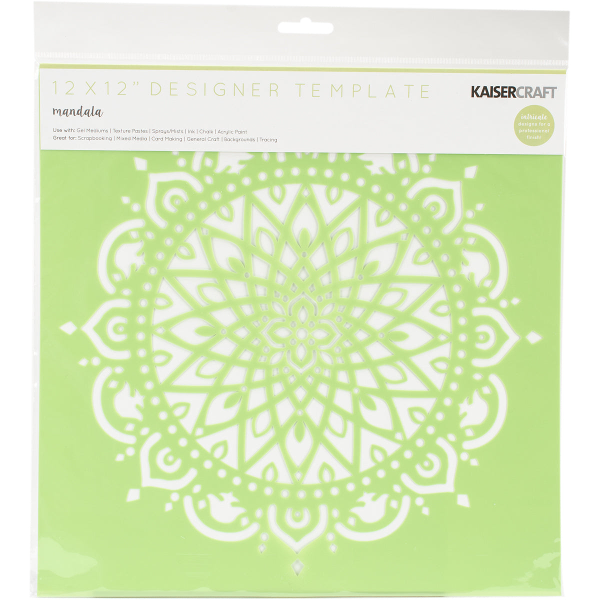 Kaisercraft Designer Template 12"X12" - Mandala