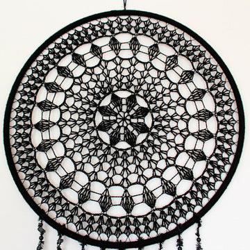 Diamond Mandala Dream catcher wall hanging