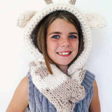 Georgie the Giraffe Hooded Scarf