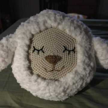Sleepy Sheep Pillow