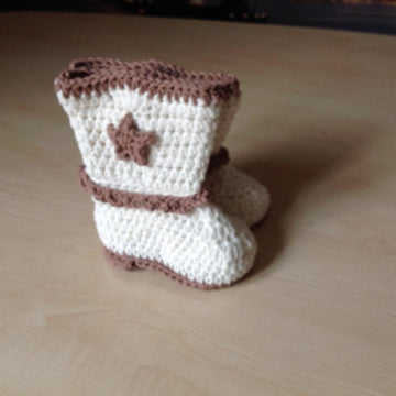 Baby Boot & Hat Set N 283