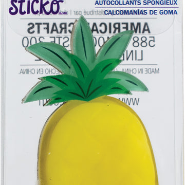 Sticko Gummy Stickers - Pineapple