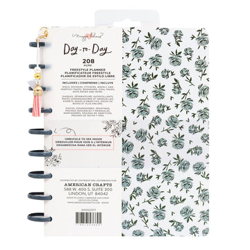 American Crafts Maggie Holmes - Day to Day Freestyle Blue Floral
