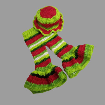Bell Bottom Pants & Ruffle Hat | Easy PDF Pattern