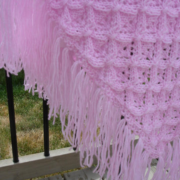 Pretty in Pink Poncho