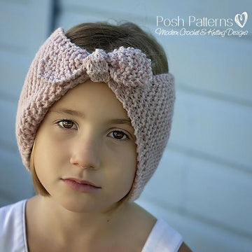 Easy Headband Headwrap Knitting Pattern 392