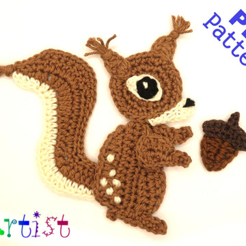 Squirrel Applique