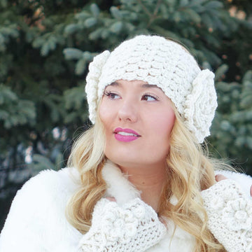 Woman headband FLOWER