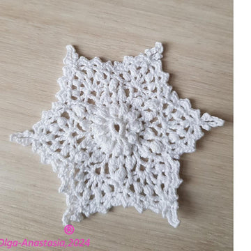 Crochet snowflake 37