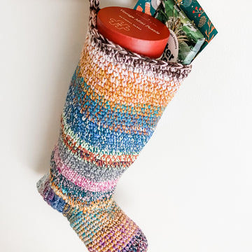 Joyeux Stocking Crochet Pattern