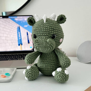 Dragon Amigurumi Crochet Pattern PDF – Dragon Soft Toy, Stuffed Animal Tutorial