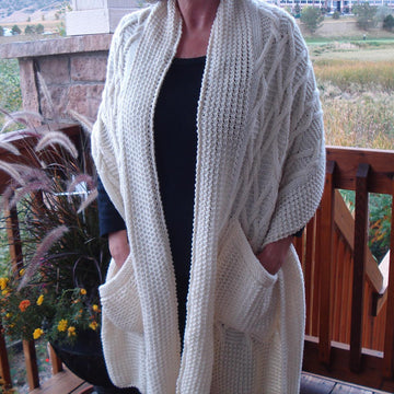 Warm Emerald Isle Shawl