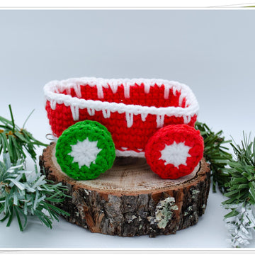 Crochet Christmas Train