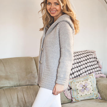 Mama Bear Hooded Cardigan