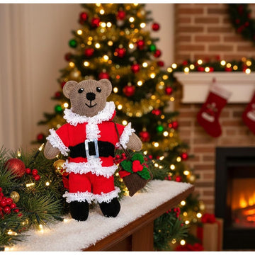Cute Christmas Toys 3 - guardsman, Westie dog, mouse, gingerbread man, bear, snowman