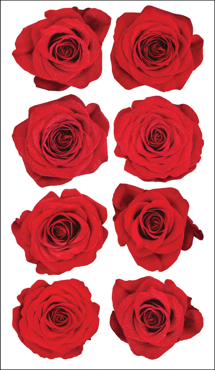Sticko Stickers - Red Roses