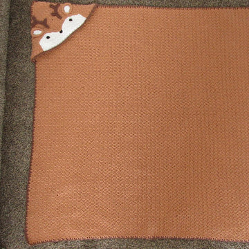 Deer Hooded Towel with Matching Washcloth