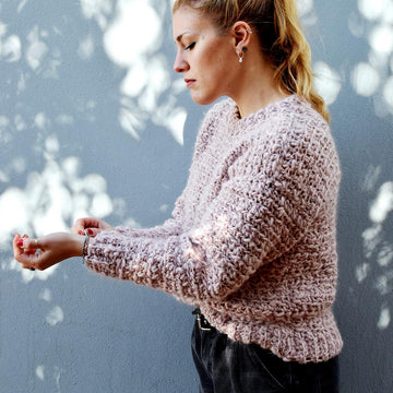 Chunky Rustic Ridges Sweater