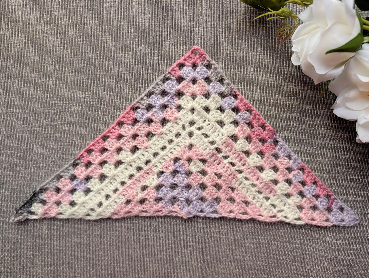 Crochet Bandana/Shawl Pattern/Chart #63