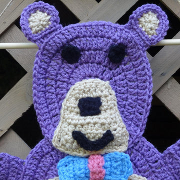 Baby Bear Wall Hanging, Applique