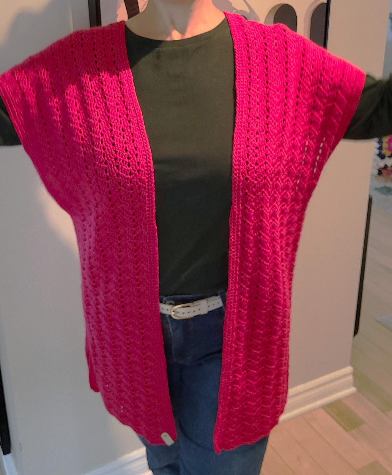 Watermelon cardi