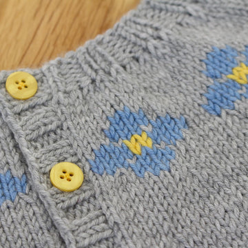 Forget me not cardigan