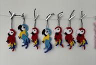 Macaw Parrot Applique