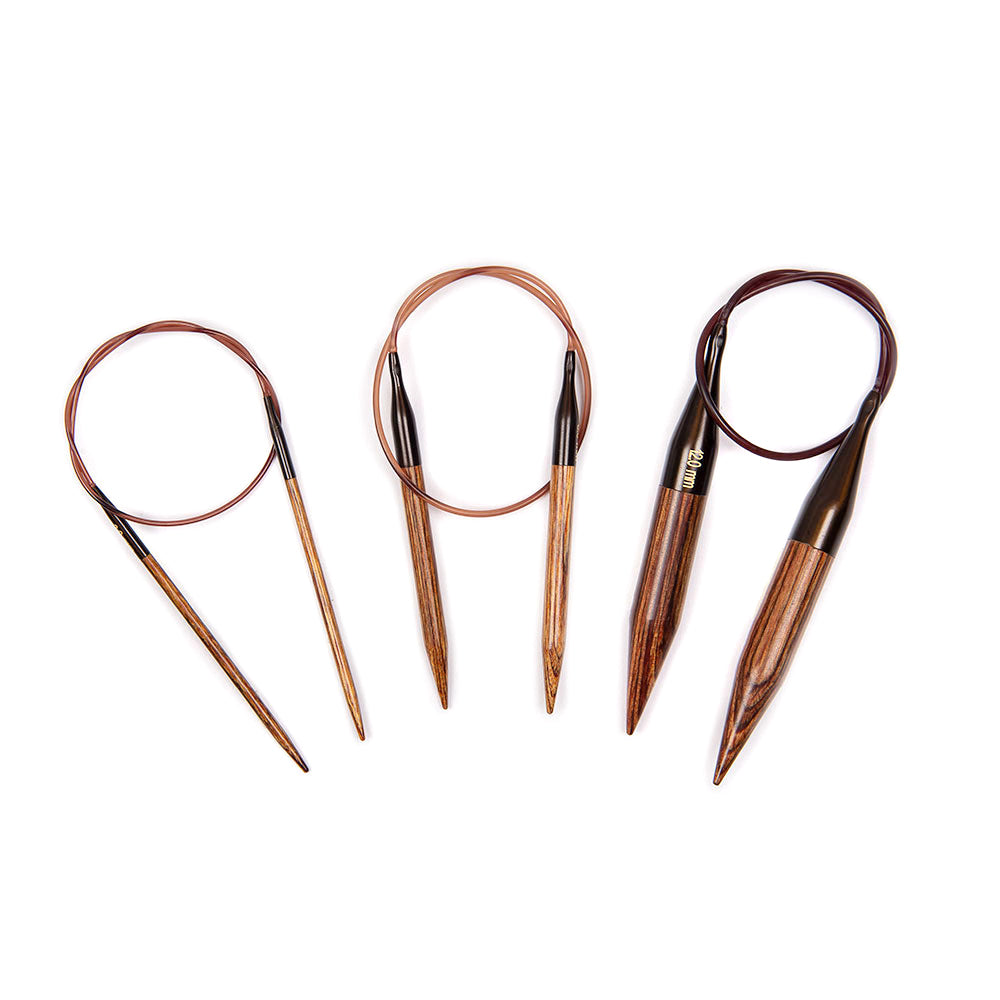 KnitPro Ginger Fixed Circular Needles 40cm (16in) (1 Pair)