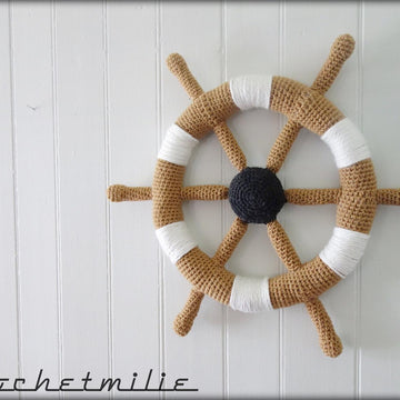 004-Helm boat wall deco
