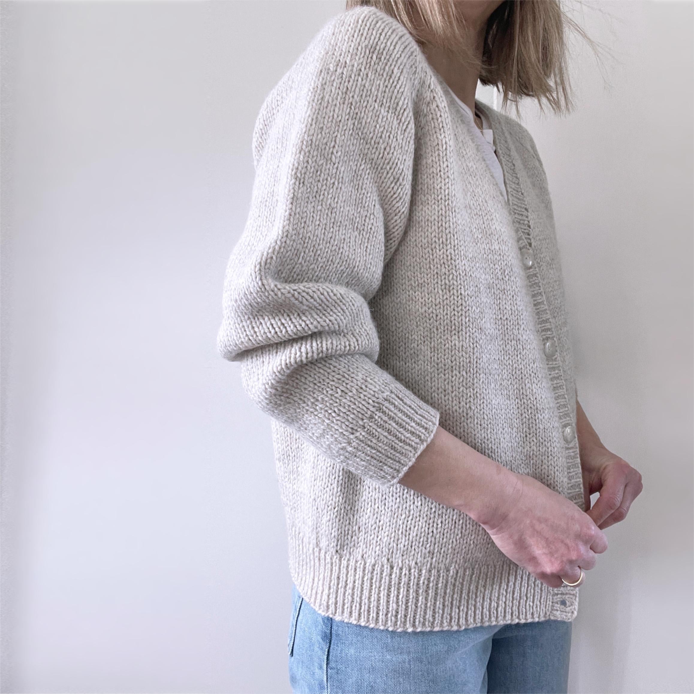 Basic V Neck Cardigan