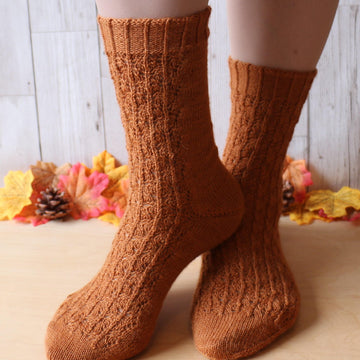 Little Pine Cone Socks