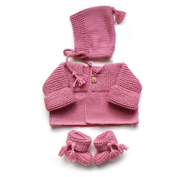 8 sizes - PINK LADY Knit Cardigan
