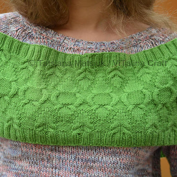 Rainforest Cowl Knitting Pattern