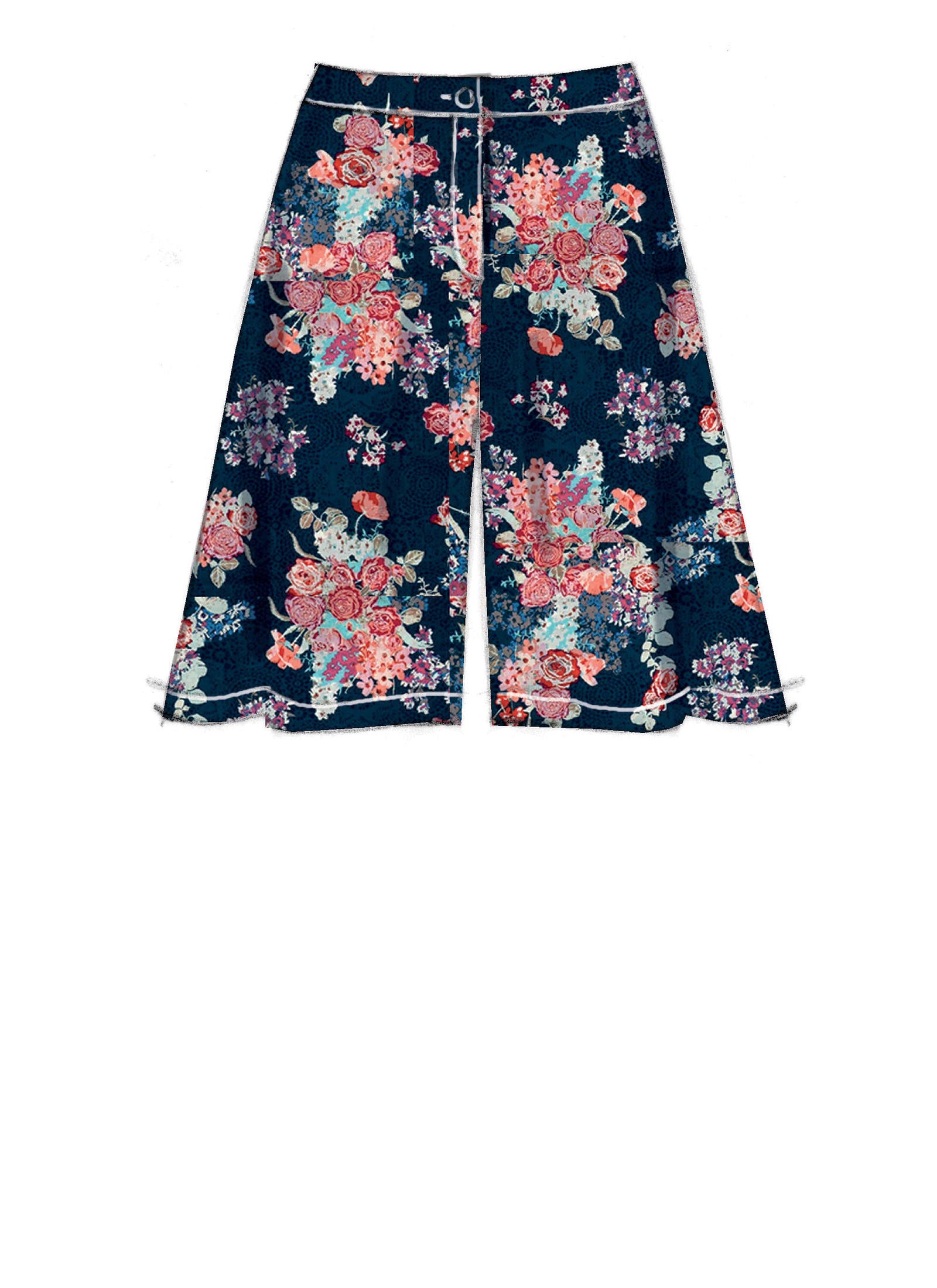 McCall's Misses' Flared Skirts, Shorts and Culottes M7475 - Sewing Pattern