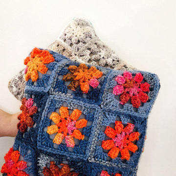 Cosmic Blooms Pillow