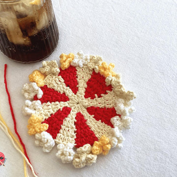 Popcorn Coasters