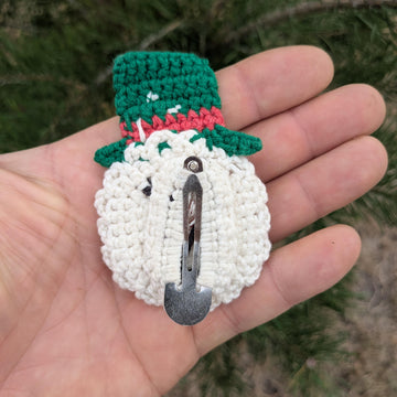 Snowman Hair Clip English_US