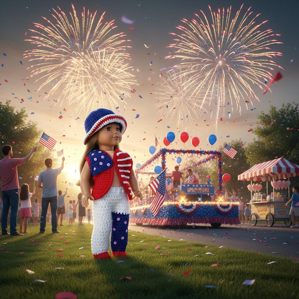 American Girl, 4th of July Outfit