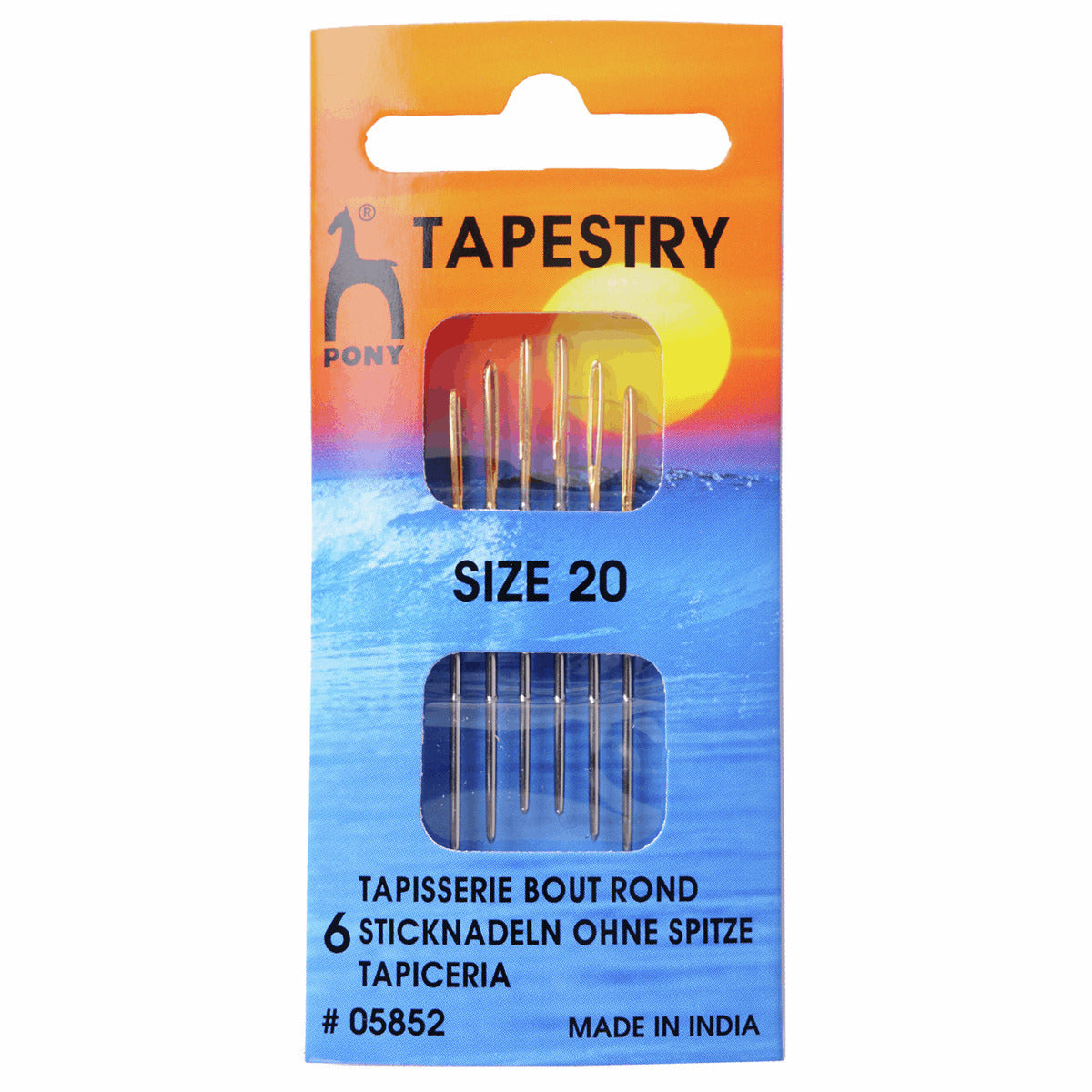 Pony Tapestry Needles Size 20